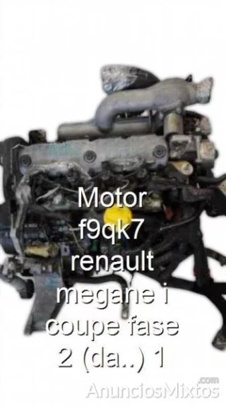 Motor f9qk7 renault megane i coupe fase 2 (da..) 1