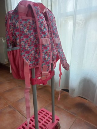 Mochila Enso Rosa y Plateada