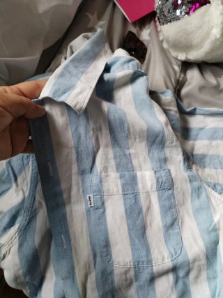 Camisa Levi's manga corta rayas M