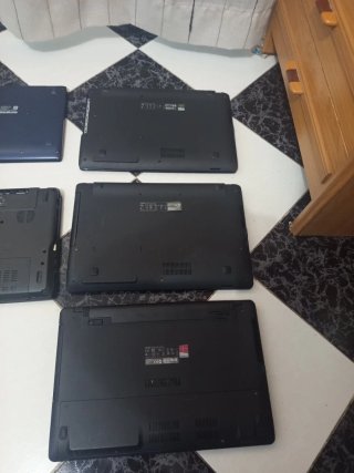Lotto 7 computer portatili (nero/argento)