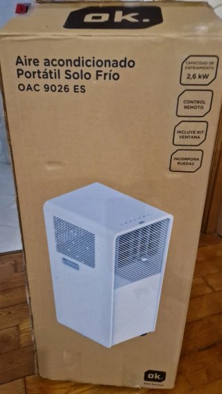 Aire Acondicionado Portátil OK. OAC 9026 ES