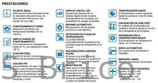 Aire Acondicionado Inverter Calefacción Wifi 2236 frigorías