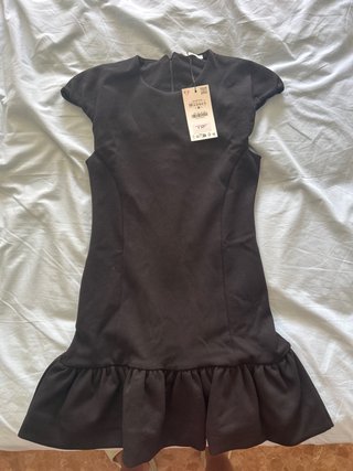 Vestido Zara Negro Talla M