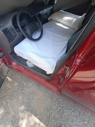 Mueble módulo madera para Furgoneta camping