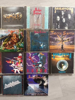 Lote 10 CDs Rock/Metal cada uno