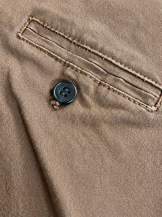 Pantaloni Marroni Made in Italy Taglia XS