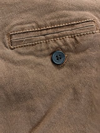 Pantaloni Marroni Made in Italy Taglia XS