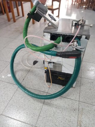 Serpentín y frigo de cerveza
