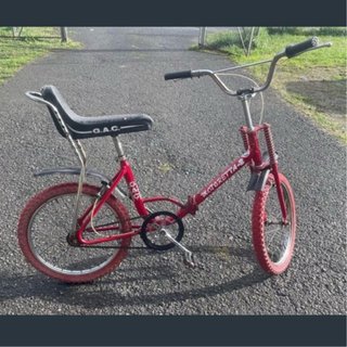 Gac Motoretta 2 Bicicleta Roja