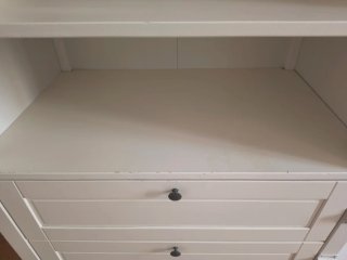 Cómoda cambiador SUNDVIK blanca