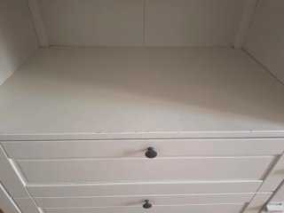 Cómoda cambiador SUNDVIK blanca