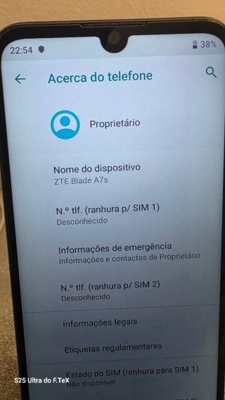 Zte Blade A7s 32gb Preto Bom Estado