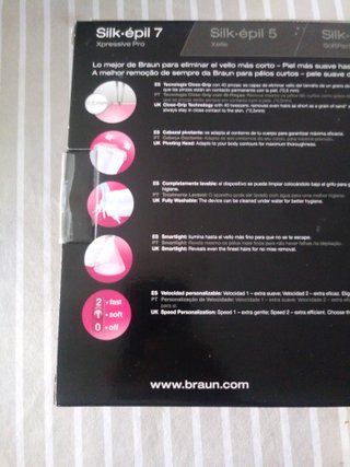 Braun Silk-épil 7 Xpressive Pro Depiladora