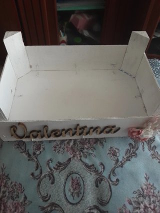 Caja madera comunión Valentina