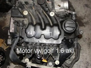 Motor vw golf 1.6 akl