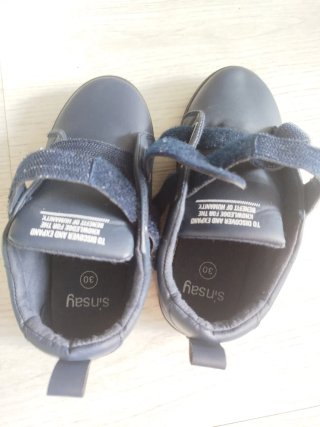 Tenis para niño, azul con velcro