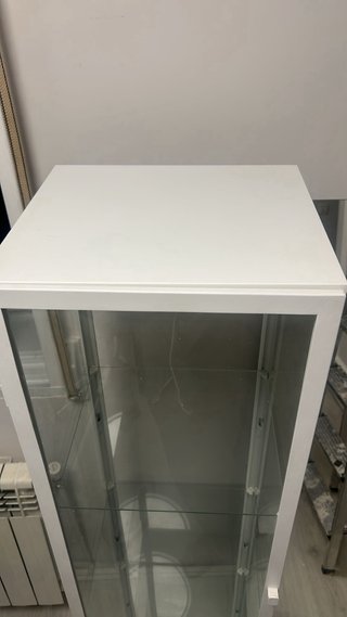 Vetrina IKEA BLÅLIDEN bianca 35x32x151 cm