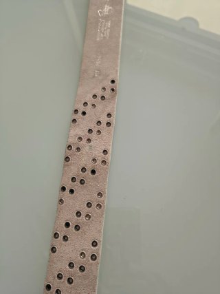 Cintura donna vera pelle borchie