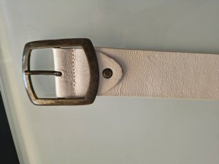 Cintura donna vera pelle borchie