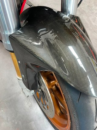 Bimota DB6R Delirio Naked Roja Blanca
