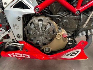Bimota DB6R Delirio Naked Roja Blanca