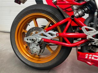 Bimota DB6R Delirio Naked Roja Blanca