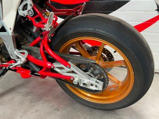 Bimota DB6R Delirio Naked Roja Blanca