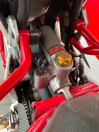 Bimota DB6R Delirio Naked Roja Blanca