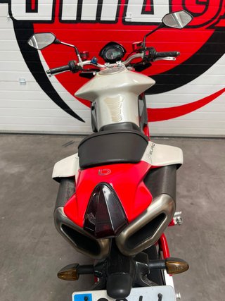 Bimota DB6R Delirio Naked Roja Blanca