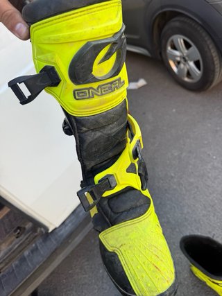Botas Motocross O'Neal Negras y Amarillas
