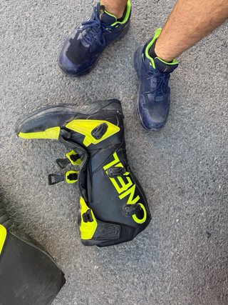 Botas Motocross O'Neal Negras y Amarillas