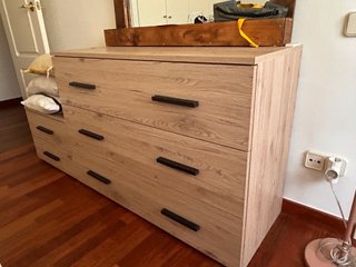 Comoda 3 cajones madera