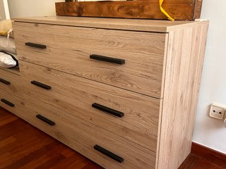 Comoda 3 cajones madera