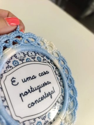Portugal Decoração e Íman Crochê