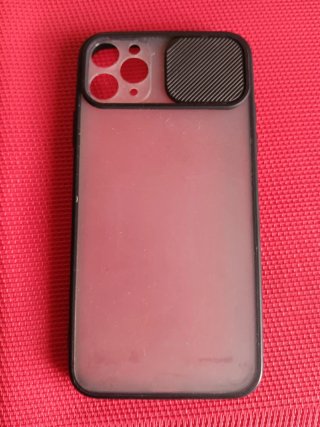 Custodia per iPhone 11 Pro Max con protezione per fotocamera