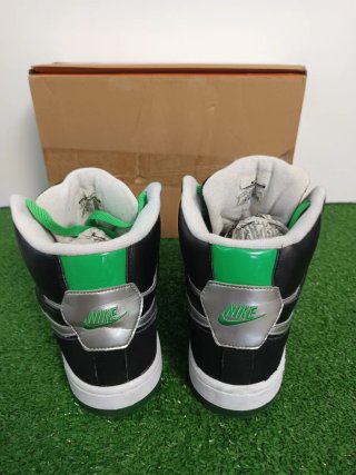 Zapatillas Nike Air Negras y Verdes Talla 43
