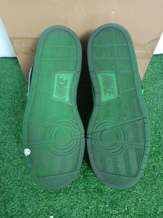 Zapatillas Nike Air Negras y Verdes Talla 43