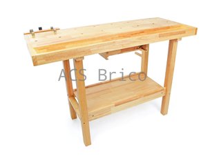 Mesa Carpintero Madera 126 Cm - 65277 - Mader
