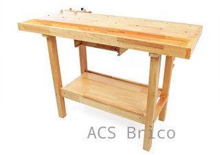 Mesa Carpintero Madera 126 Cm - 65277 - Mader