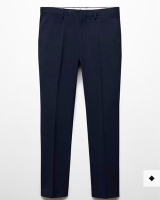 Traje azul marino mango caballero