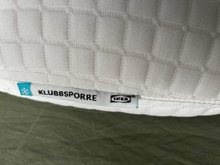 IKEA KLUBBSPORRE Almohada Lumbar Ergonómica