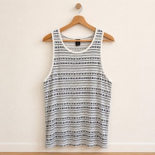 Camiseta tirantes Springfield geométrica