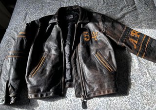 Cazadora Piel Diesel Talla L