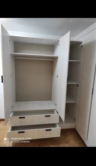 Armarios modulares de madera