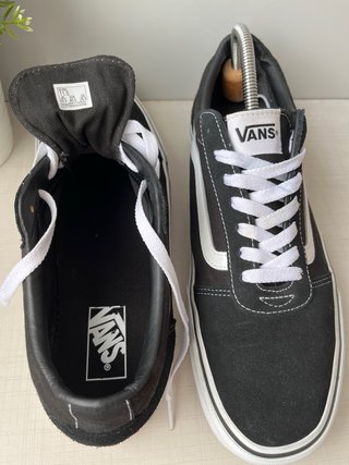 Zapatillas Vans Negras y Blancas Talla 45