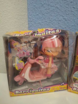 Barriguitas Muñeca con Scooter y Mascota