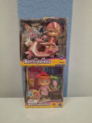 Barriguitas Muñeca con Scooter y Mascota