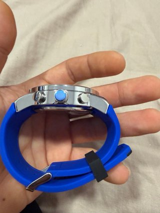 Reloj Negro y Azul