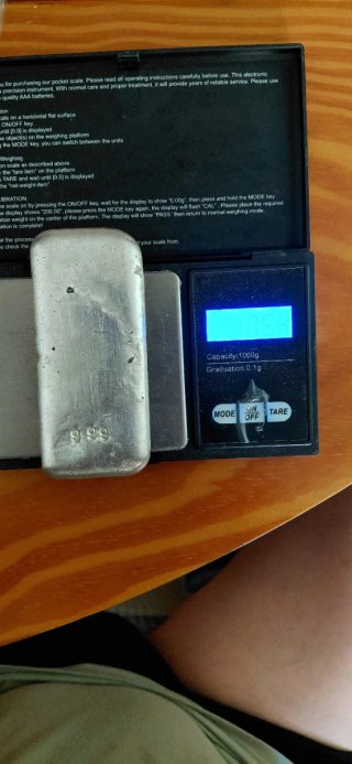 Pisapapeles de Plata 999