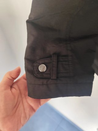 Parka ligera Adolfo Domínguez Negra